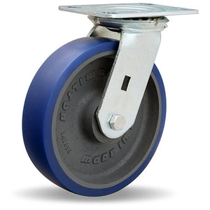 Hamilton S-628-SPB 8" x 2" Ergo-Glide Swivel Caster – 1200 lb