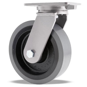 Hamilton S-CH-13GB95 10" x 3" DuraGlide Swivel Caster – 4000 lb