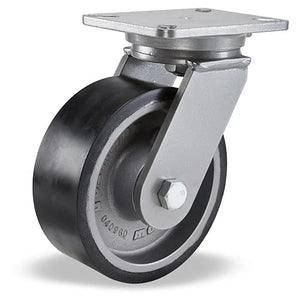 Hamilton S-CH-83DB70 8" x 3" Duralast XC Swivel Sealed Caster – 3250 lb