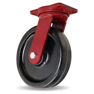 Hamilton S-EHD-12PH 12" x 3" Plastex Phenolic Swivel Caster – 5000 lb