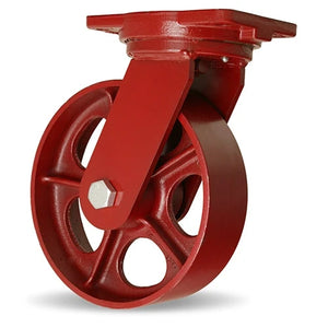 Hamilton S-EHD-13MH 10" x 3" Metal Swivel Caster – 5000 lb