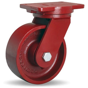 Hamilton S-EHD-83MB 8" x 3" Metal Swivel Sealed Caster – 5000 lb