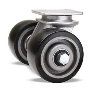 Hamilton S-EN2-4DB70 4" Dual Wheel Polyurethane Swivel Caster – 1000 lb