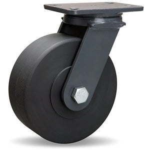 Hamilton S-ES-83NYB 8" x 3" Nylast Swivel Caster – 2400 lb