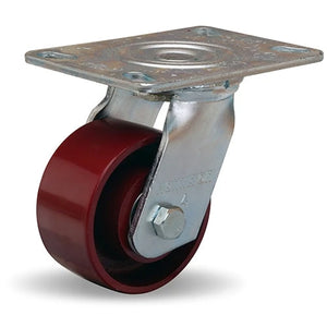 Hamilton S-GS-4MB 4" x 2" Metal Swivel Caster – 1250 lb