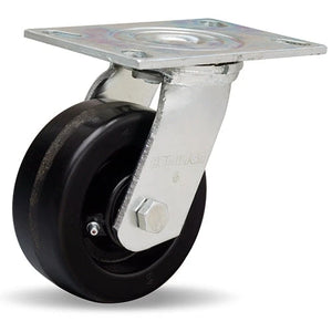 Hamilton S-GS-5P 5" x 2" Plastex Phenolic Swivel Caster – 1250 lb