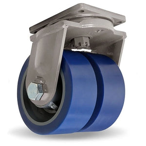 Hamilton S-MDD-AGV-13GB95 10" x 3" DuraGlide Dual Swivel Caster – 8000 lb
