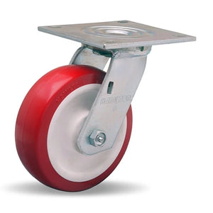 Hamilton S-MS-6NF 6" x 2" Poly-Tech Swivel Caster – 1250 lb