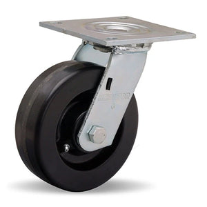 Hamilton S-MS-6P 6" x 2" Plastex Phenolic Swivel Caster – 1250 lb