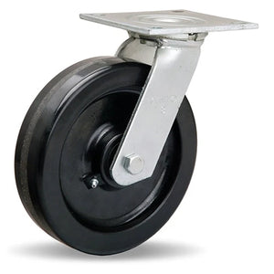 Hamilton S-MS-8P 8" x 2" Plastex Phenolic Swivel Caster – 1250 lb
