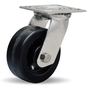 Hamilton 5"x2" Plastex Phenolic Swivel Stainless Caster – 800 lb