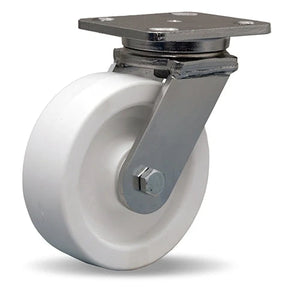Hamilton S-WHS-6AZ 6" x 2" Aqualite Swivel Stainless Caster – 3/4" Delrin