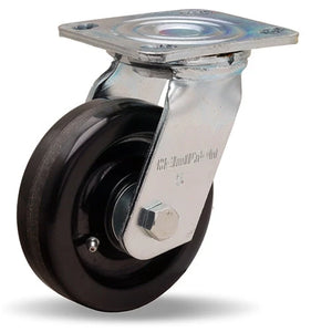 Hamilton S-WW-5P 5" x 1.5" Plastex Phenolic Swivel Caster – 600 lb