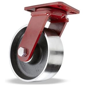 Hamilton ZFFM 10" x 3" Forged Steel Swivel Kingpinless Caster