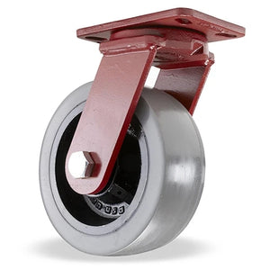 Hamilton S-ZFFM-83GB95 8"x3" DuraGlide Swivel Kingpinless Caster
