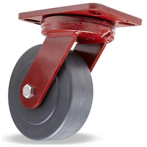 Hamilton S-ZFHS-6NYB 6" x 2" Nylast Swivel Kingpinless Caster