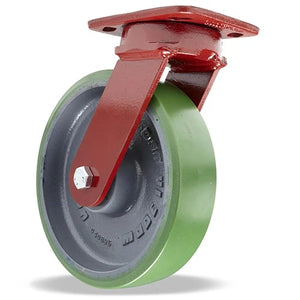 Hamilton S-ZFWH-8DB 8" x 2" Duralast Swivel Kingpinless Caster – 1500 lb