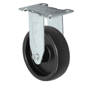 5" x 1-1/4" Polyolefin Rigid Caster – 325 lb