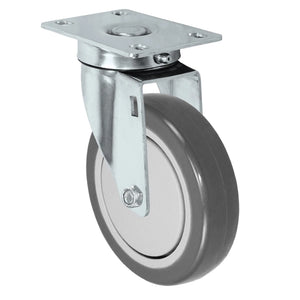 5" x 1-1/4" Polyurethane Polyolefin Stainless Caster – 325 lb