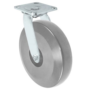 8" x 2" Polyurethane on Nylon Swivel Stainless Caster – 1250 lb