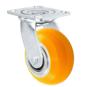 4" x 2" Poly on Aluminum Swivel Stainless Caster – 1,000 lb