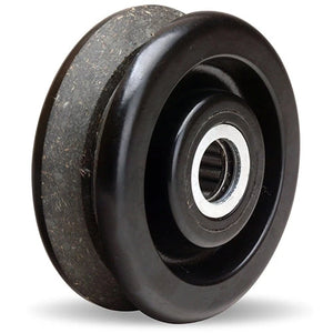 Hamilton 4" x 1.5" V-Grooved Industrial Replacement Wheel – 380 lb