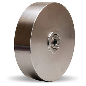 Hamilton W-820-SB-1/2 8" x 2" Stainless Steel Wheel – 1500 lb