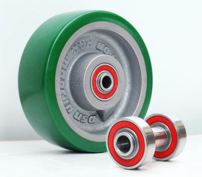 Hamilton wheel with ZPI red-seal bearings — Hamilton press photo