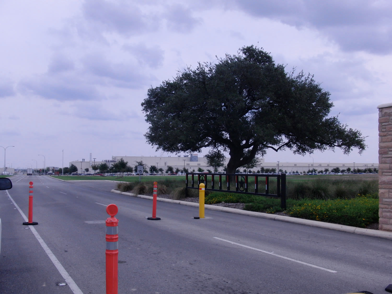 2009 exterior of the Toyota truck manufacturing campus in San Antonio — not the announced second assembly line