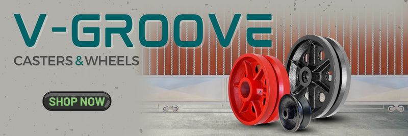 V-GROOVE-WHEELS CasterHQ