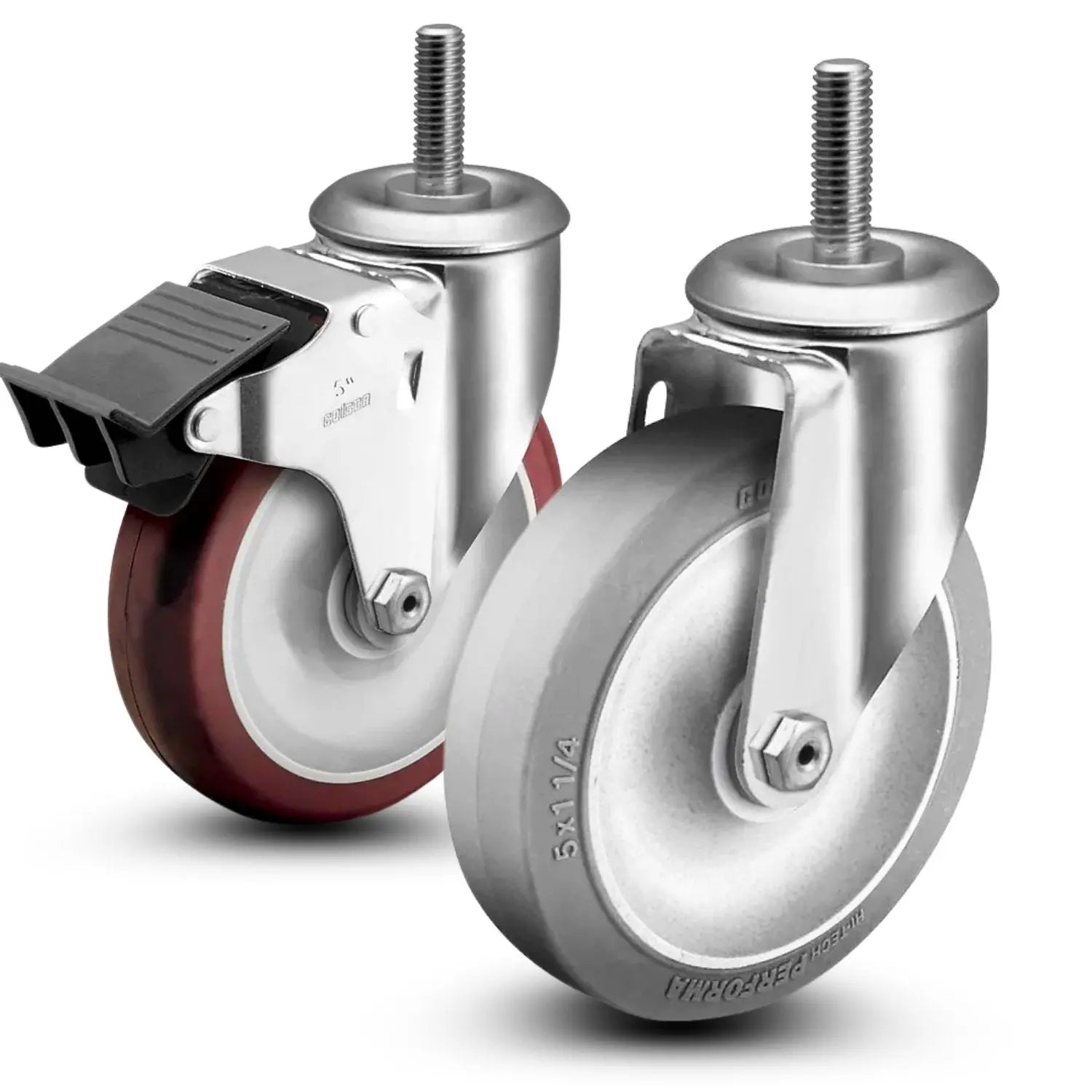 THREADED STEM CASTERS - 3