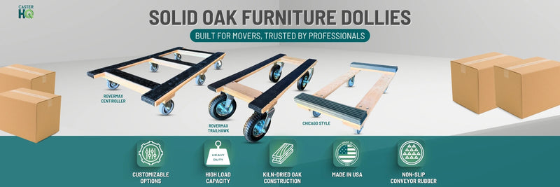 Heavy duty furniture dollies and moving dollies for professional material handling