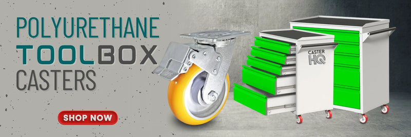 POLYURETHANE-CASTERS-4-thru-8-Wheels-Plate-Size-4-x-4-1-2 CasterHQ