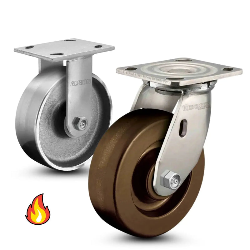 BAKERY-HIGH-TEMPERATURE-CASTERS CasterHQ