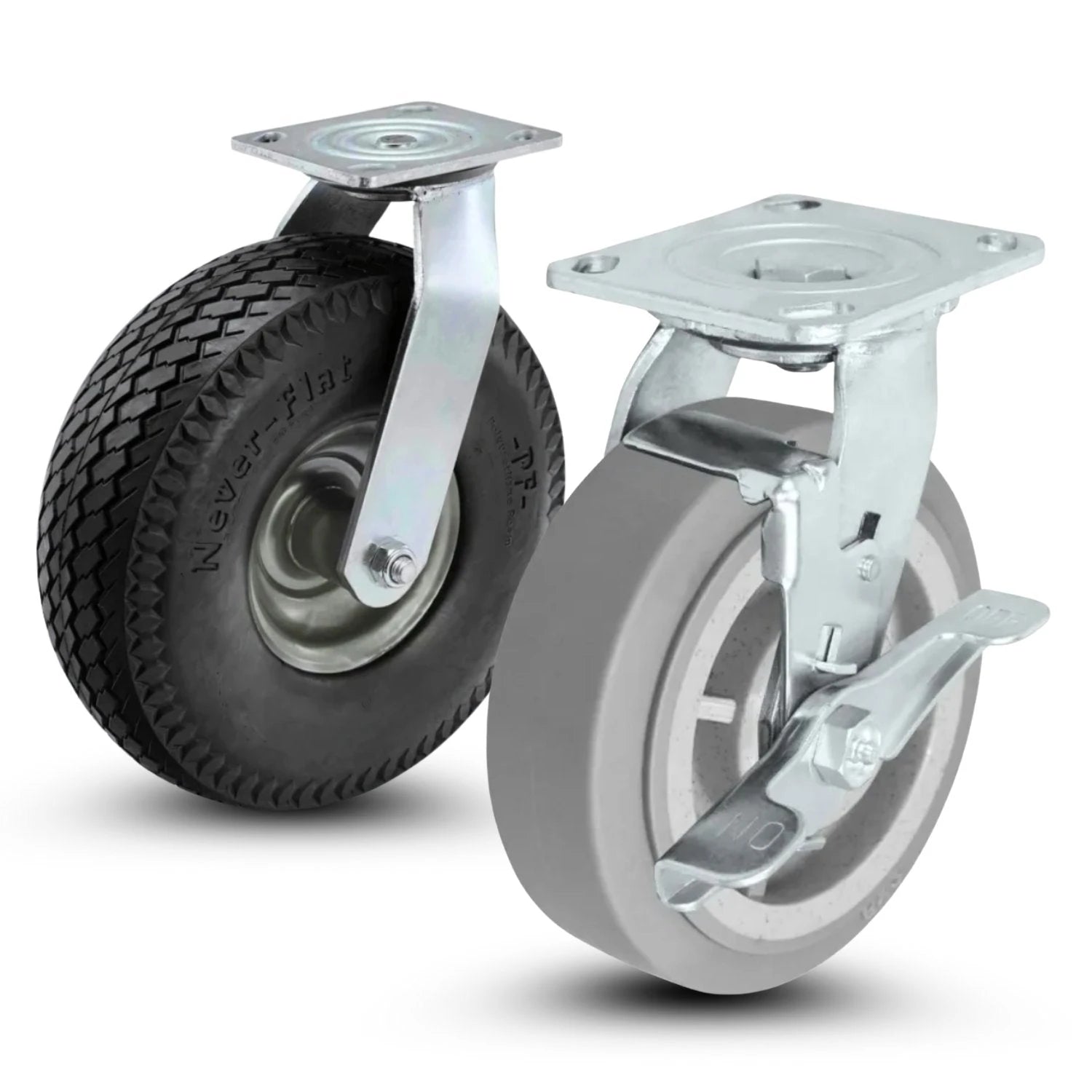 Keyed Drive Wheels | Power Drive Casters | CasterHQ