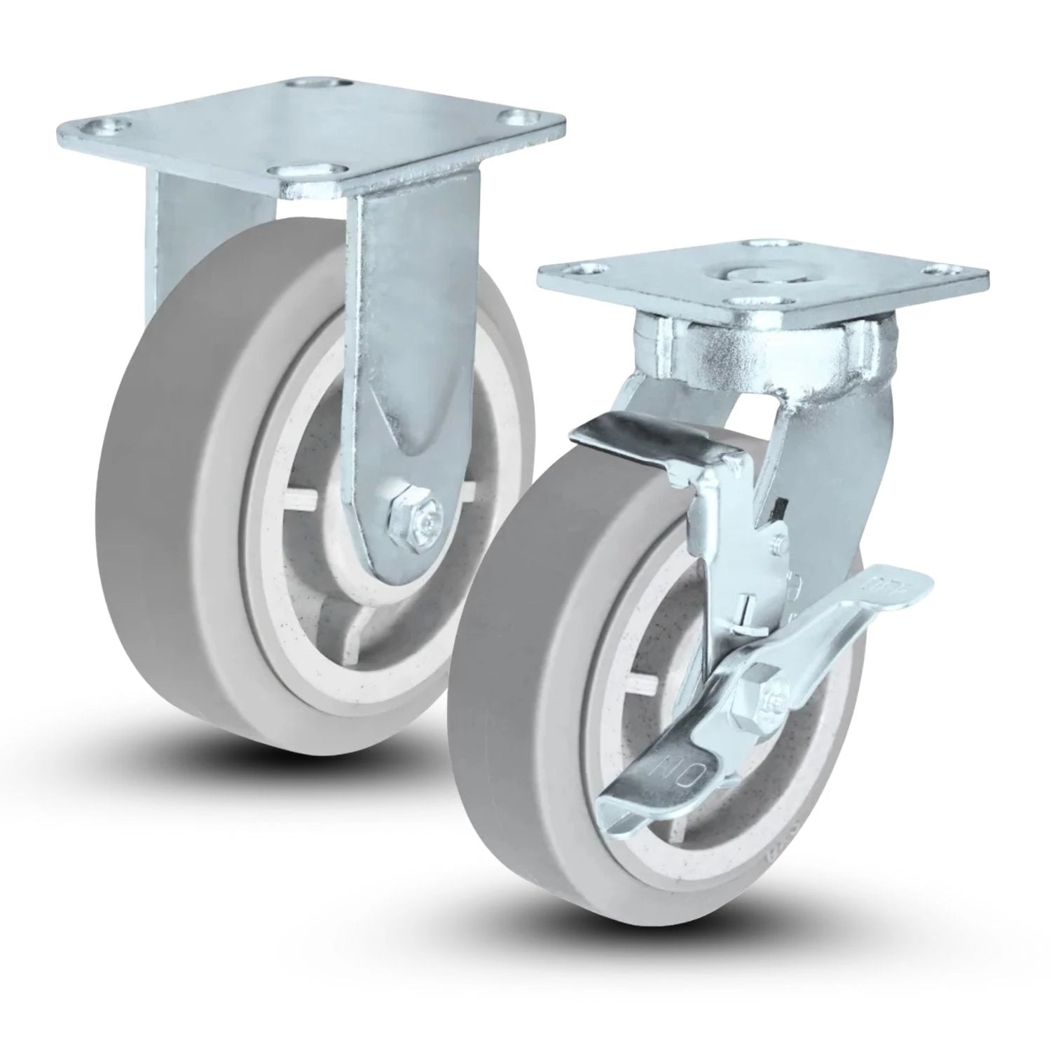 Keyed Drive Wheels | Power Drive Casters | CasterHQ