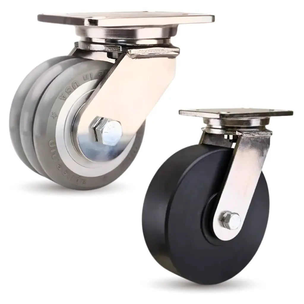 Keyed Drive Wheels | Power Drive Casters | CasterHQ