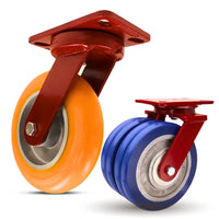 Ergonomic Casters — Easy-Roll Industrial Cart Wheels