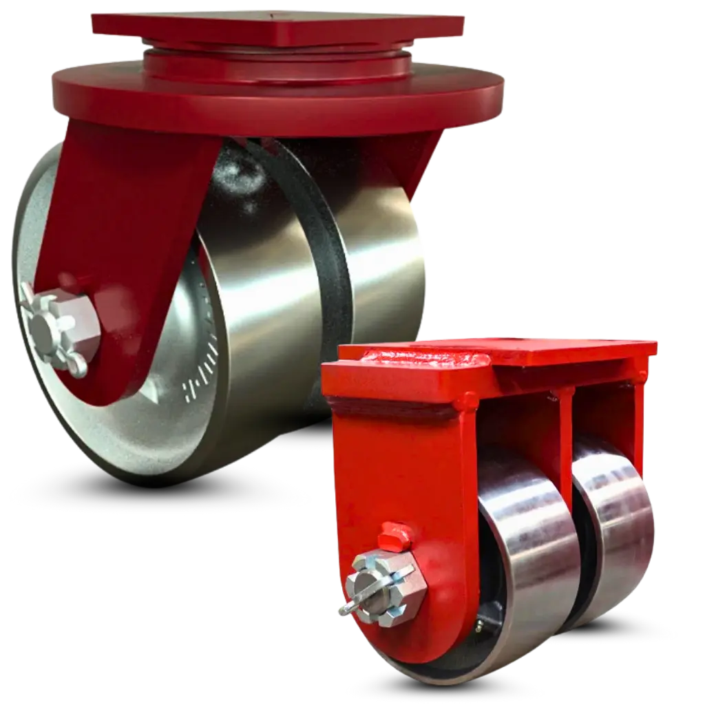 Keyed Drive Wheels | Power Drive Casters | CasterHQ