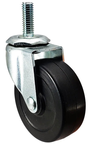 2-1/2" Hard Rubber Swivel Caster – 100 lb