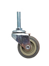 2" Stem Caster | Non-Marking Thermo Rubber Wheel | Threaded Stem 3/8"-16 x 1-1/2" | 90 lbs Capacity -  | CasterHQ