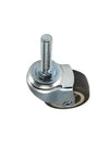 2" Stem Caster | Non-Marking Thermo Rubber Wheel | Threaded Stem 3/8"-16 x 1-1/2" | 90 lbs Capacity -  | CasterHQ