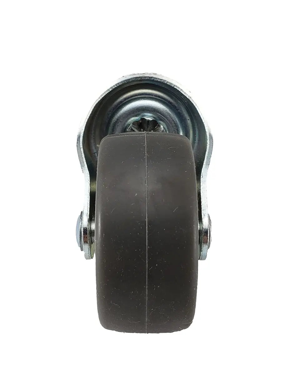 2" Stem Caster | Non-Marking Thermo Rubber Wheel | Threaded Stem 3/8"-16 x 1-1/2" | 90 lbs Capacity -  | CasterHQ