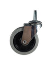 3" Stem Caster | Non-Marking Polyurethane Wheel | Threaded Stem 3/8"-16 x 1" | 100 lbs Capacity -  | CasterHQ