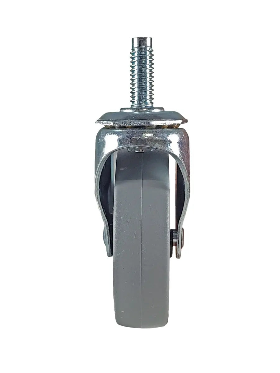 3" Stem Caster | Non-Marking Polyurethane Wheel | Threaded Stem 3/8"-16 x 1" | 100 lbs Capacity -  | CasterHQ