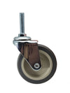 3" Stem Caster | Non-Marking TPR Wheel | Threaded Stem 3/8"-16 x 1-1/2" | 90 lbs Capacity -  | CasterHQ