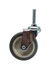 3" Stem Caster | Non-Marking TPR Wheel | Threaded Stem 3/8"-16 x 1-1/2" | 90 lbs Capacity -  | CasterHQ
