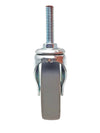 3" Stem Caster | Non-Marking TPR Wheel | Threaded Stem 3/8"-16 x 1-1/2" | 90 lbs Capacity -  | CasterHQ