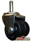 2" x 1 5/8" Polyolefin Swivel Caster – 200 lb | 7/16" x 1-3/8" Grip Ring | CasterHQ