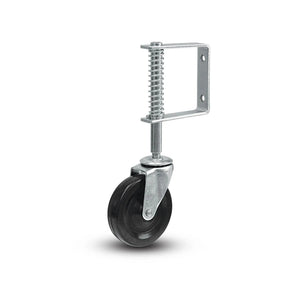 Albion 02RN04041S007 4" Rubber Gate Mount Caster – CasterHQ